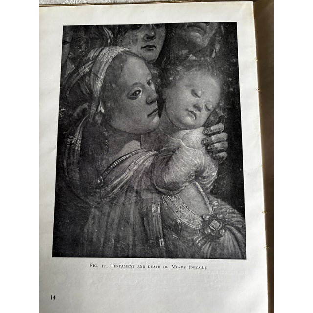 The Sistine Chapel Mary Pittaluga 1955 Art History Reproduction Plates For Sale - Image 10 of 12