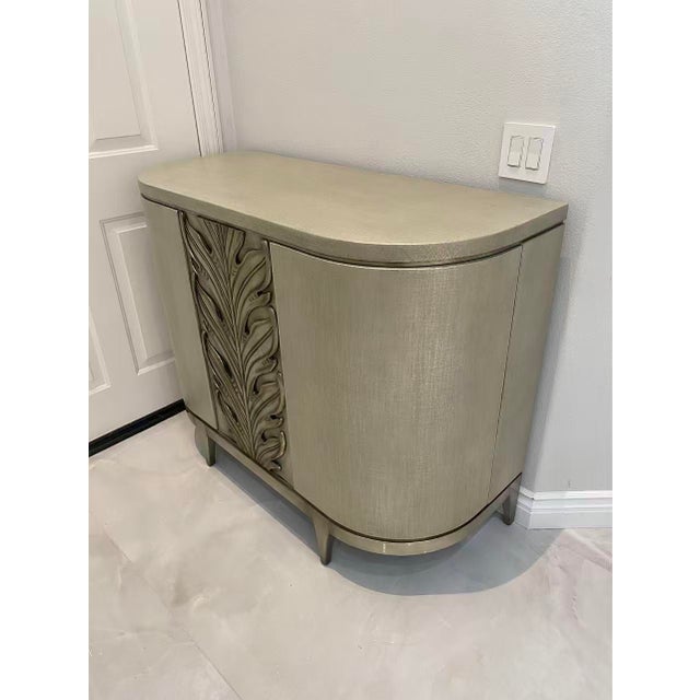 An ode to the timeless elegance of Ancient Greek architecture, the Corinthian Chest features two push-latched doors with a...