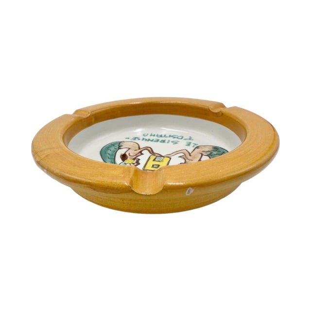 Vintage Le Sirenuse Hotel Positano Ceramic Ashtray Italy For Sale - Image 10 of 13