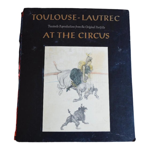 1960s Toulouse-Lautrec "At the Circus" Portfolio For Sale