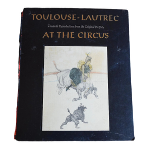 1960s Toulouse-Lautrec "At the Circus" Portfolio