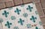 Antique 19th Century Portuguese Heraldic Motif Tiles With Teal Fleur-De-Lis Set of 28 For Sale - Image 11 of 14