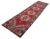 Mid-Century Modern Vintage Red Turkish Runner-2′10″ × 9′5″ For Sale - Image 3 of 7