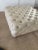 Contemporary Tufted Leather Ottoman For Sale - Image 3 of 10