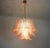 Italian Murano Three-Tier Pink Felci Glass Chandelier- 48 Glasses For Sale In Los Angeles - Image 6 of 10