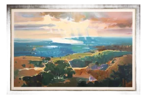 John Maxon Discovery Signed Contemporary Lithograph on Paper 27/200 Framed 1994