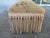 Textile Vintage Floral Needlepoint Upholstered Ottoman With Tassel & Bullion Fringe For Sale - Image 7 of 8
