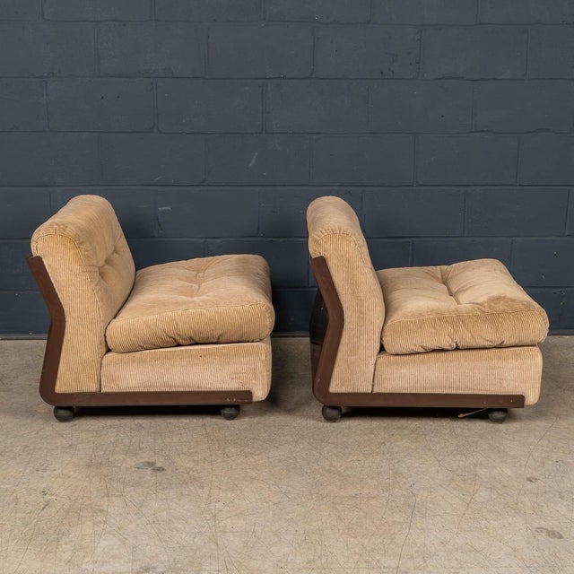 Vintage Italian Amanta Modular Sofa by Mario Bellini for B&B Italia, 1980, Set of 5 For Sale - Image 10 of 18