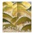Hand-Painted Gold Leaf Chinoiserie Landscape Mural Panels | Cherry Blossom Mountain Wall Art Set of 2 For Sale