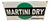 Martini Dry Vermouth Sign in Enamel, 1960s For Sale