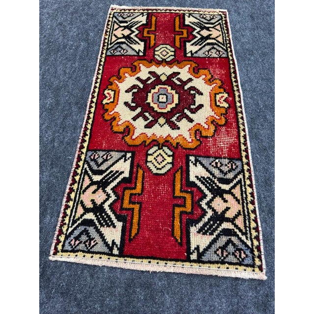 Turkish Yastik Rug 1'6" x 2'11" #23683 Explore a curated collection of hallway runners, wool rugs, and handmade...