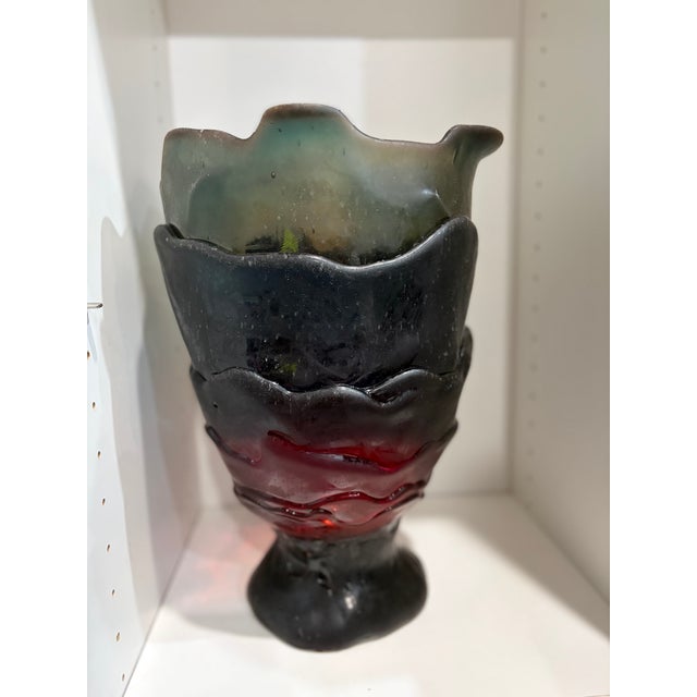 Plastic Gaetano Pesce Medusa Large Resin Vase for Fish Design, Italy 1995, Signed For Sale - Image 7 of 10
