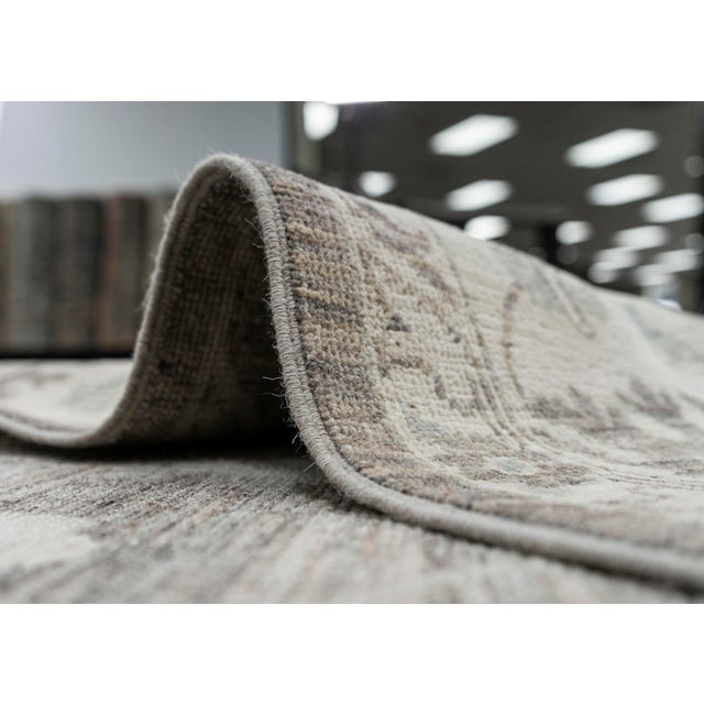 Textile Oushak Rug 5'7" x 8'3" For Sale - Image 7 of 8