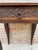 1940s French Louis XV Style Carved Wood Side Table With Drawer For Sale - Image 10 of 11