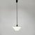 Artemide Italian Modern Egina Pendant in Glass by Angelo Mangiarotti for Artemide, 1970s For Sale - Image 4 of 15
