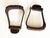 Vintage Custom Forged Iron and Copper Western Horse Saddle Stirrups, Set of 2 For Sale In Minneapolis - Image 6 of 9