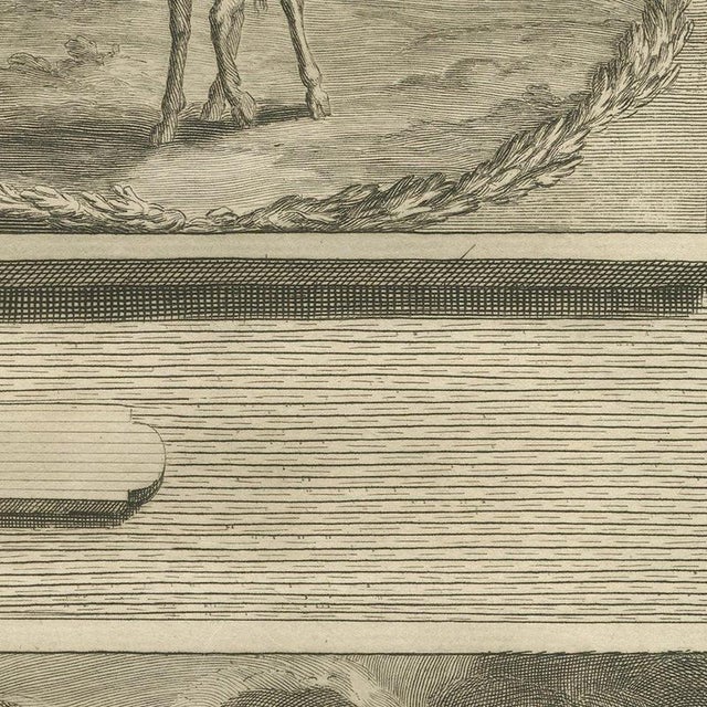 Pieter Mortier, Daniel's Vision of the Ram and Goat and Vision by the Tigris, 1700, Engraving For Sale - Image 6 of 12