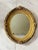 Antique Gold Gilt Oval Mirror For Sale In Charleston - Image 6 of 6