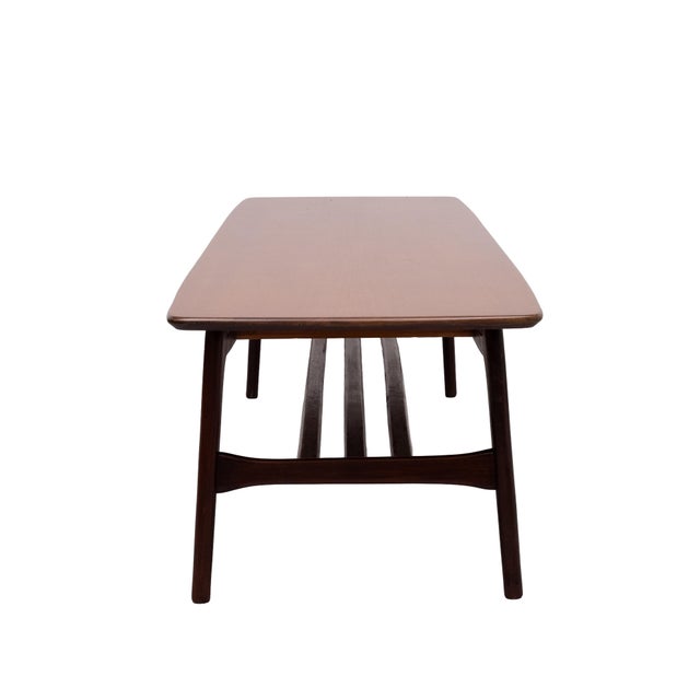 Dutch Floating Top Coffee Table by Louis Van Teeffelen for Wébé, 1960 For Sale - Image 6 of 11
