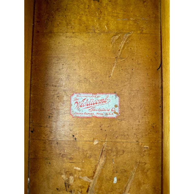 Widdicomb Early 20th Century Widdicomb Vanity Table For Sale - Image 4 of 10
