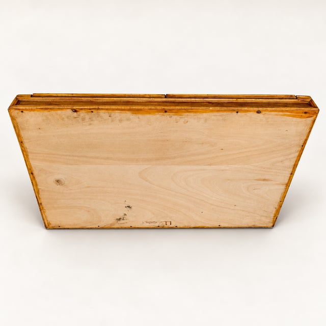 Wooden Wall Display Cabinet with Glass Door, 1980s For Sale - Image 4 of 6