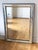 Wood Large Vintage Deknudt Beveled Panel Mirror – Silver and Black, Belgium, 1980s For Sale - Image 7 of 9