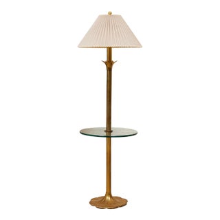 Vintage Laurel Brass Table Lamp For Sale