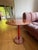 Cattelan Italia Red Travertine Side Table For Sale In Los Angeles - Image 6 of 7