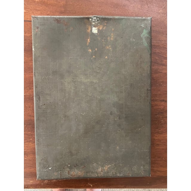 19th Century Retablo in Handmade Box For Sale - Image 11 of 11