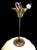 Swedish Modern Ceiling Lamp in Brass and Linen, 1950s For Sale - Image 9 of 11