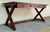 Original retail $4705, stylish Jonathan Charles Rustic Casual Desk, mahogany finished drift wood, three drawers, antique...