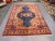 Blue Vintage Turkish Ushak Rug For Sale - Image 8 of 8