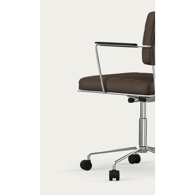 Time Chair Frame in Chrome Upholstery by Henrik Tengler For Sale - Image 4 of 13