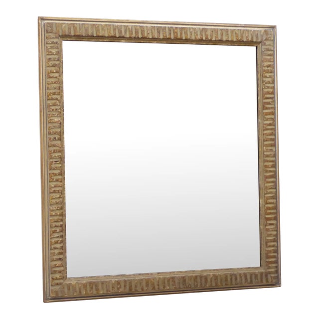 20th Century Amerian Modernist Frame Mirror For Sale