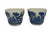 This set of two vintage English Ironstone Tableware (EIT) classic Blue Willow pattern tea/coffee cups is perfect for any...
