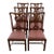 Early 20th Century Set of 6 Scottish Mahogany Chippendale Style Chairs For Sale