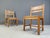 Scandinavian Pine Wood Dining Chairs from GM Mobler, 1960s, Set of 5 For Sale - Image 3 of 15