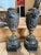 Early 20th Century Pair of Early 20th Century Bronze Bacchanalian Vases After Clodion For Sale - Image 5 of 10