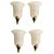 Vintage Art Deco Wall Lights, 1970, Set of 4 For Sale - Image 9 of 9