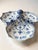 Traditional Royal Copenhagen Blue Fluted Full Lace Three-Section Serving Dish No. 1005 For Sale - Image 3 of 12