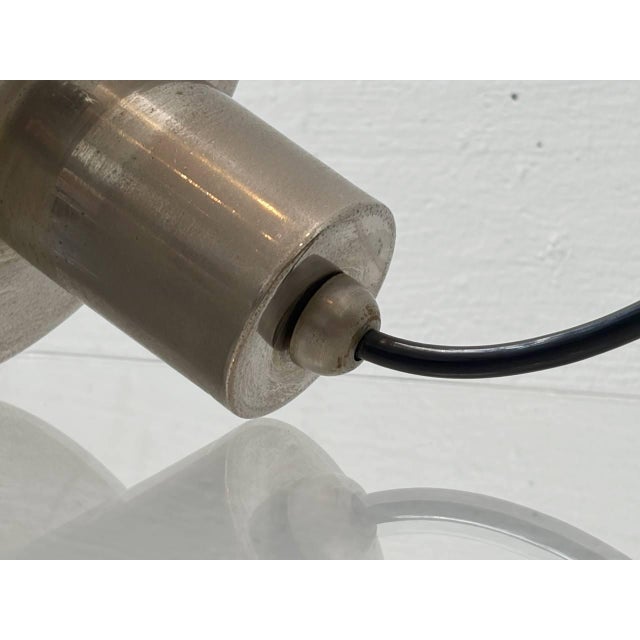 Vintage Glass Pendant Lights with Cubic Opal Glass, 1940s For Sale - Image 18 of 18