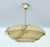 Modern Art Deco Amber Glass Pendant Light, 1930s For Sale - Image 3 of 18