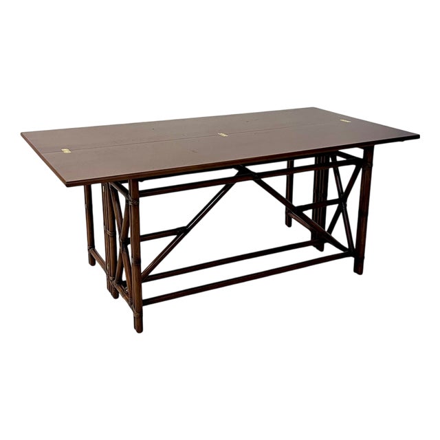 Console with Flap from Lyda Levi for McGuire, 1970s For Sale