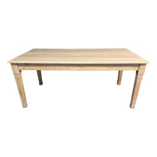 Vintage Kitchen Dining Table in Oak, 1925 For Sale