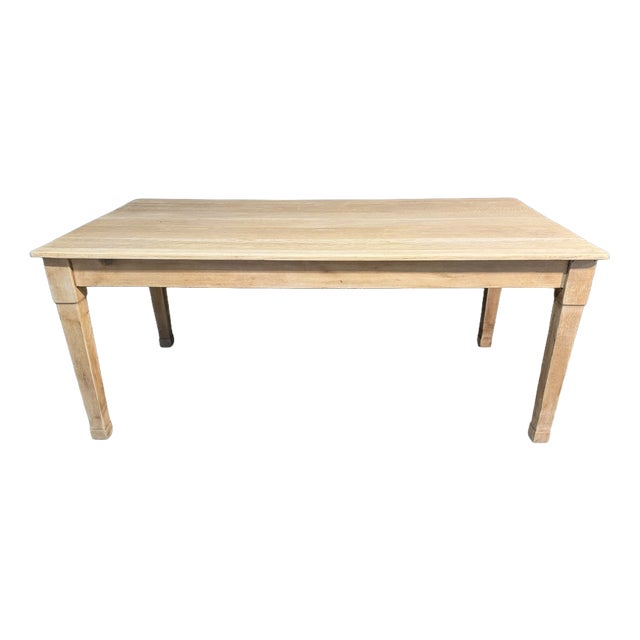 Vintage Kitchen Dining Table in Oak, 1925 For Sale