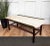 Gold Mid-Century Modern Italian Marble Brass and Wood Cocktail Coffee Table by Milo Baughman, 1960s For Sale - Image 8 of 9