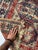Red Early 20th Century Caucasia Throw Rug Character and Detailed Border Rug 3.3 x 5 For Sale - Image 8 of 8