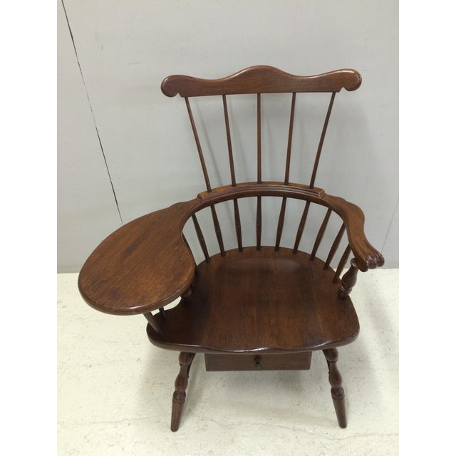 Pennsylvania House Comb Back Windsor Writing Chair Chairish