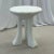 White Vintage Mid-Century Modern John Dickinson Africa Side / End Table, Artist Signed For Sale - Image 8 of 13
