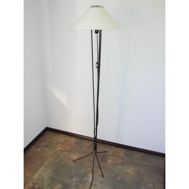 Metal Vintage Floor Lamp, Poland, 1970s For Sale - Image 7 of 10
